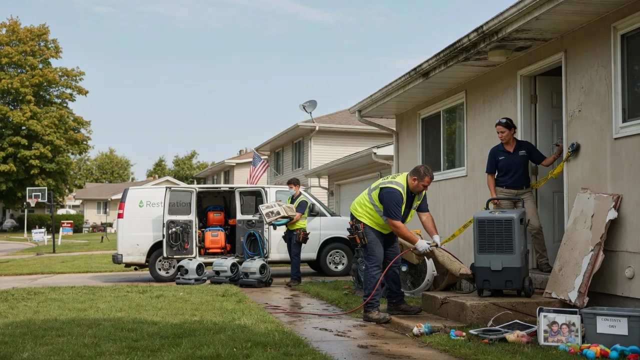 Water Damage Restoration in Mifflin, PA near me